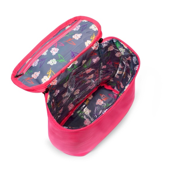 💕 NWT LUG DOLLY TALL Cosmetic Case Magenta - Picture 5 of 9